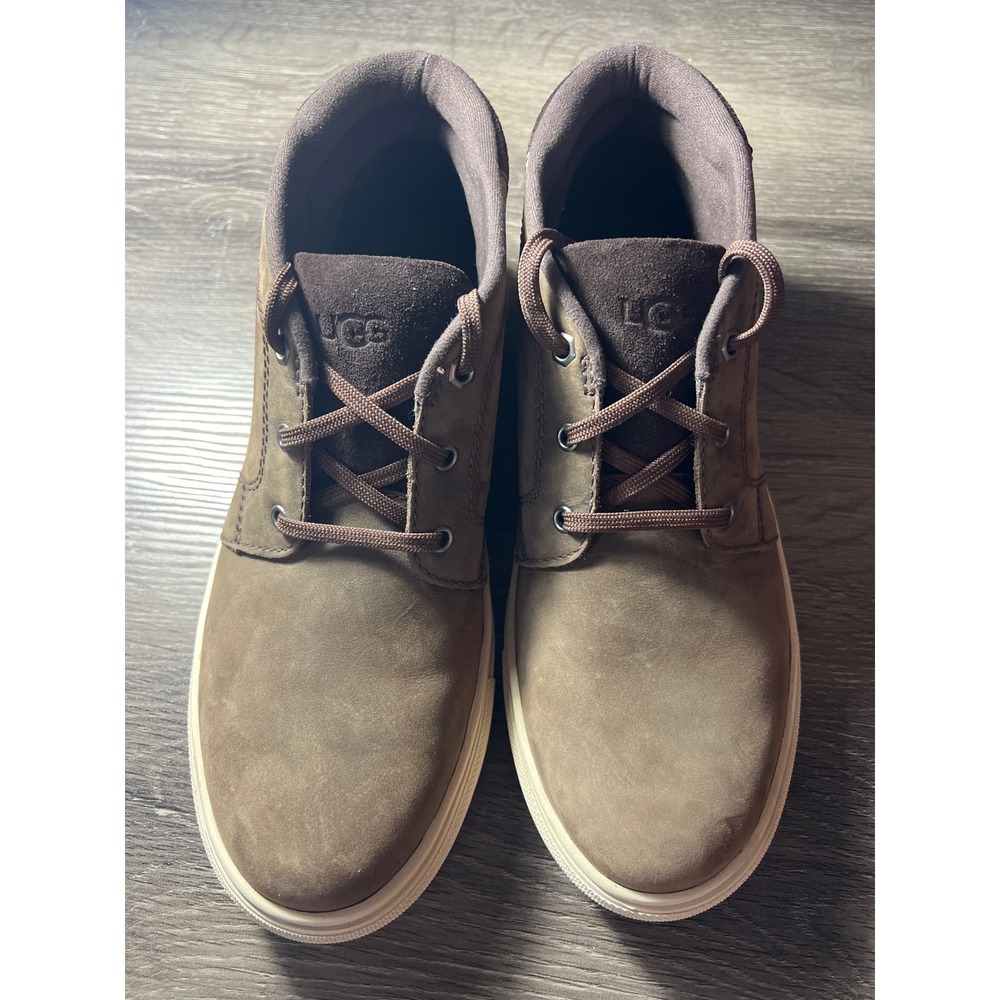UGG Highland Chukka Mens 8 Brown Nubuck Leather Mid Top Sneakers/Boots  Gorpcore - Picture 2 of 7